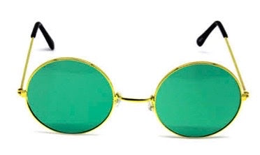 Party Glasses Hippie (L) (Green)